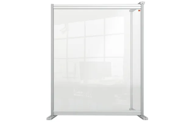 Nobo 1915497 Premium Plus Desk Divider Extender 800x1000mm Acrylic