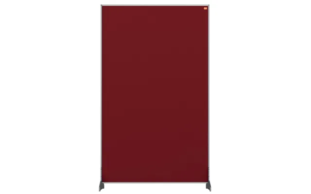 Nobo 1915513 Red Impression Pro Desk Divider 600x1000mm