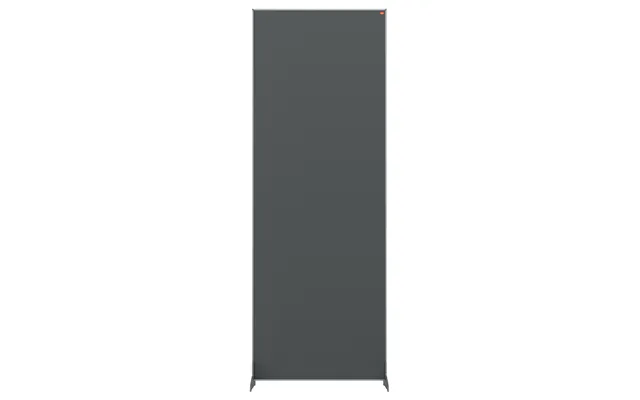 Nobo Impression Grey Pro Free Standing Room Divider Screen Felt Surface 600x1800mm