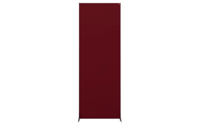Nobo Impression Red Pro Free Standing Room Divider Screen Felt Surface 600x1800mm