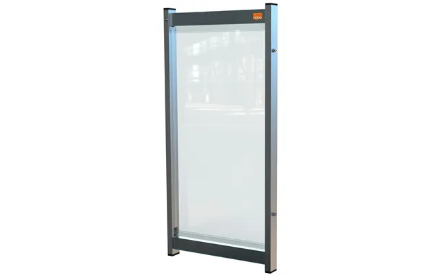 Nobo Premium Plus Clear Pvc Modular System Desk Divider Screen System 400x820mm