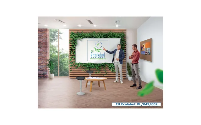 Nobo Premium Plus Widescreen Steel Magnetic Whiteboard 890x500mm