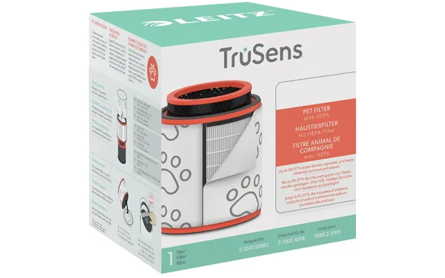 Pet 3-in-1 Hepa Filter Drum For Leitz Trusens Z-3000 Z-3500 Large Air Purifier