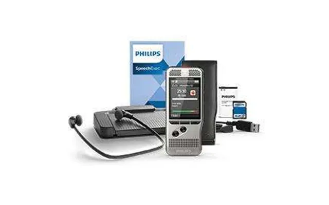 Philips Dpm6700 Push Button Memo With Speechexec 11 Transcription Set