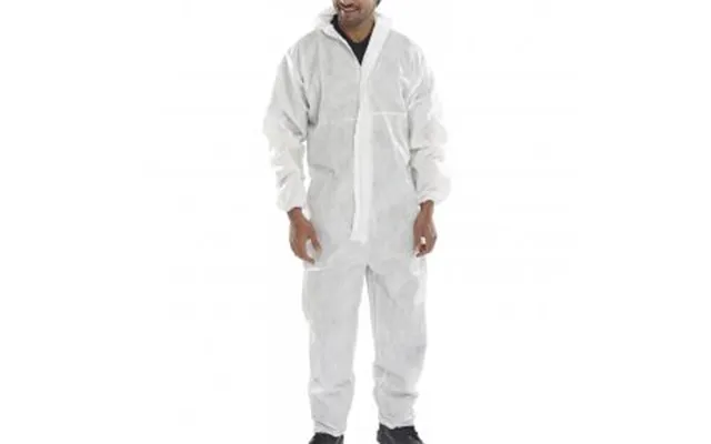 Beeswift Disposable Coverall White Type 56 Medium Pack Of 20 Coc10wm