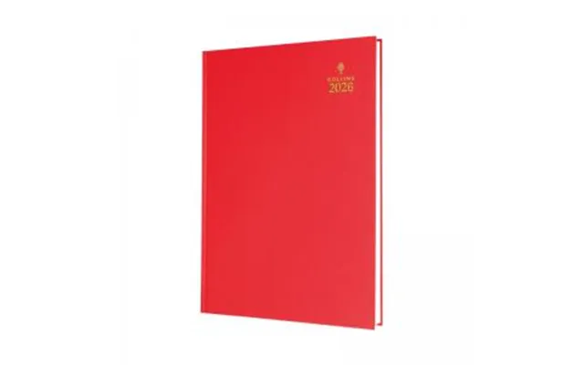Collins A5 Desk Diary Week To View Red 2026 35-15.26 Cd35r26