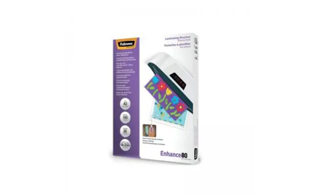 Fellowes Enhance80 Self Adhesive Laminating Pouch A3 160 Micron Total