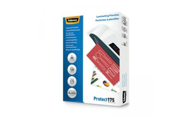 Fellowes Protect175 Laminating Pouch A4 Gloss Pack Of 100 53087