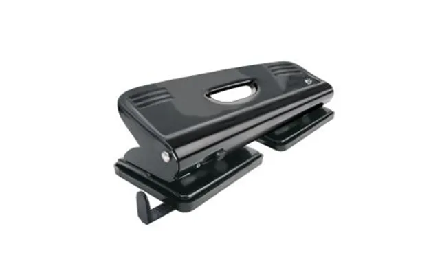 Office Punch 4-hole Metal With Plastic Base Capacity 16x 80gsm Black
