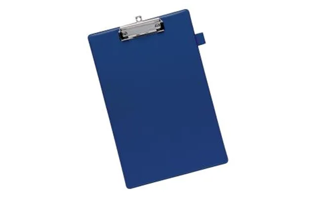 Office Standard Clipboard With Pvc Cover Foolscap Blue 913640