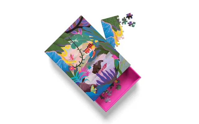 Animals Of The Sumatran Jungle Mini Jigsaw Puzzle