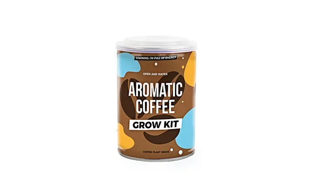 Aromatic Coffee Grow Tin
