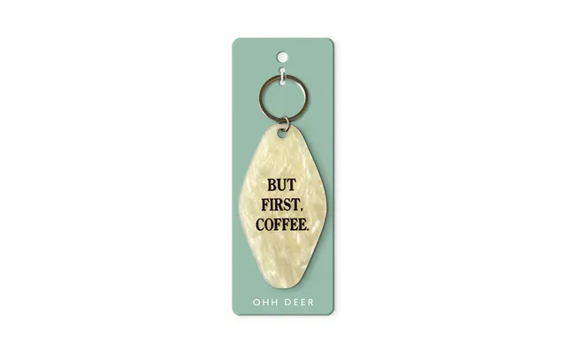 But First Coffee Keyring product image