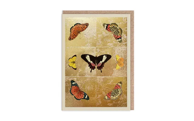 Butterfly Symmetry Greeting Card