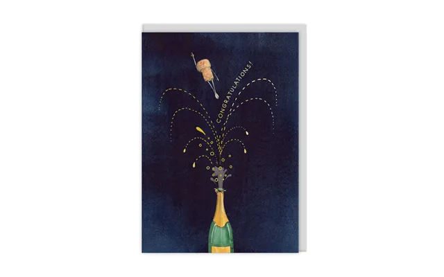 Congrats Champagne Greeting Card