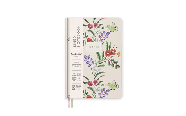 Cream Butterfly A5 Hardback Notebook