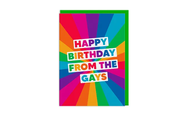 From The Gays Greeting Card