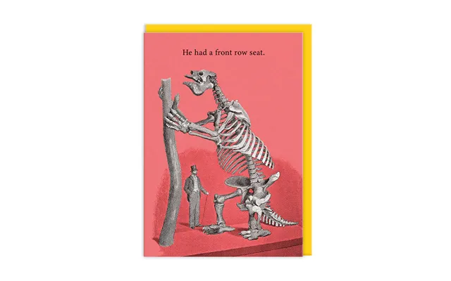 Front Row Seat Greeting Card