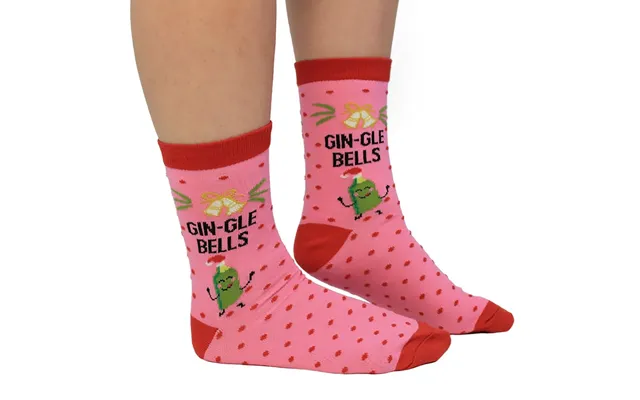 Gin-gle Bells Christmas Socks