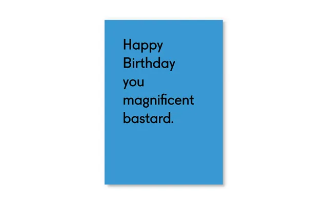Happy Birthday You Magnificent Postcard