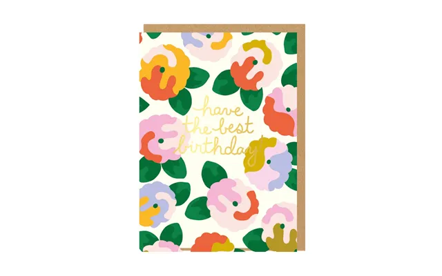 Have The Best Birthday Floral Birthday Card