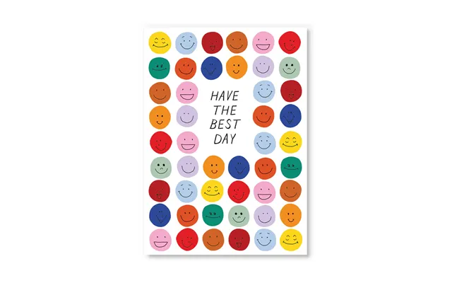 Have The Best Day Postcard