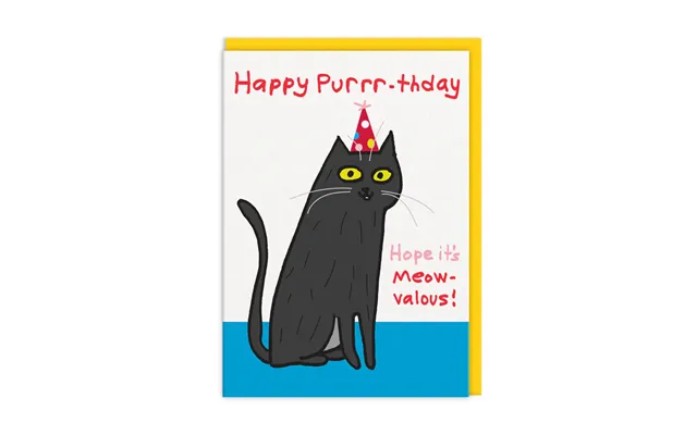 Hope It's Meow-valous Birthday Card