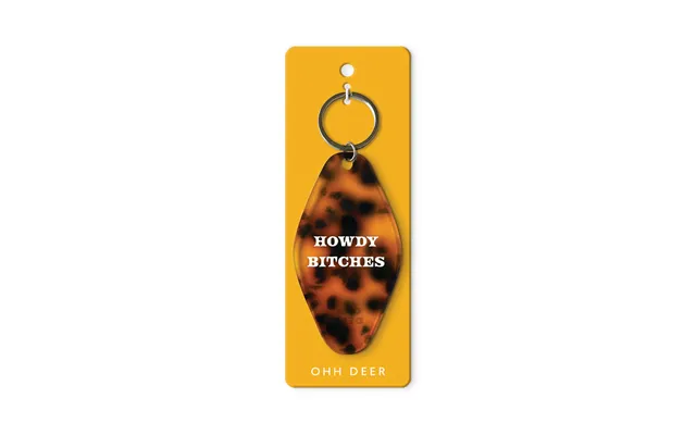 Howdy Bitches Keyring product image