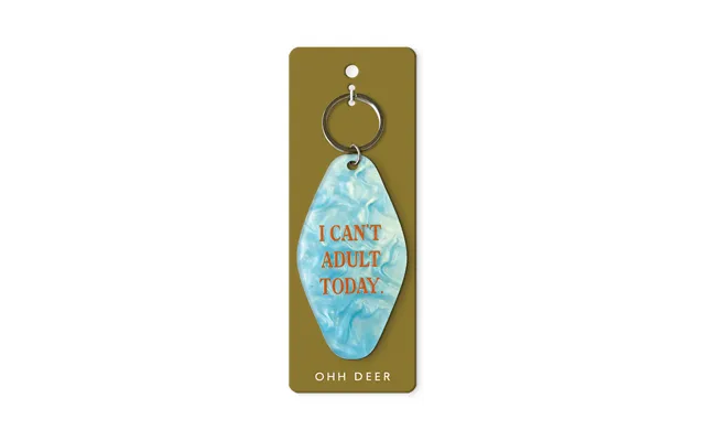 I Can't Adult Today Keyring product image