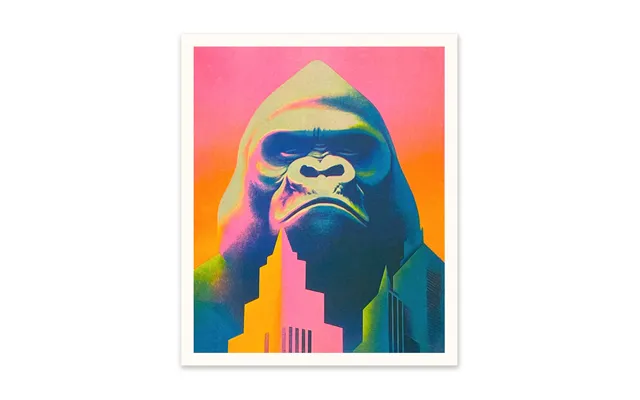 King Kong Riso Print 12x10