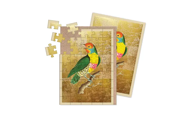 Lemon-throated Barbet Jigsaw Greeting Card