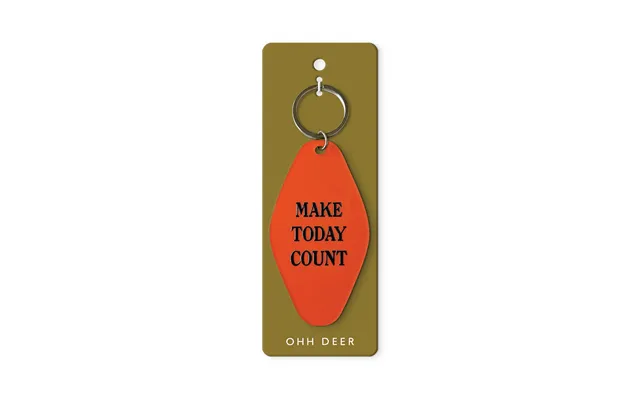 Make Today Count Keyring product image
