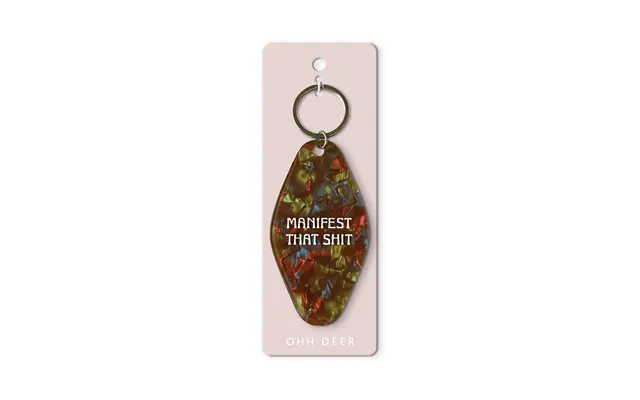 Manifest That Shit Keyring product image