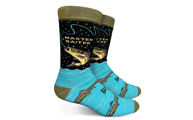 Master Baiter Mens Crew Socks