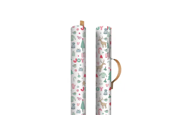 Merry Motif Roll Wrap