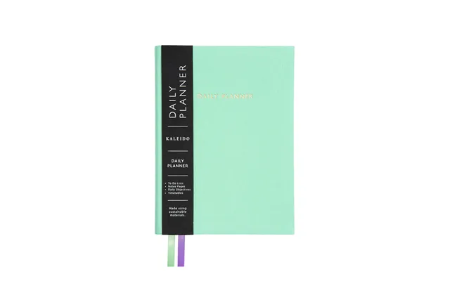 Mint Fabric Daily Planner - B6