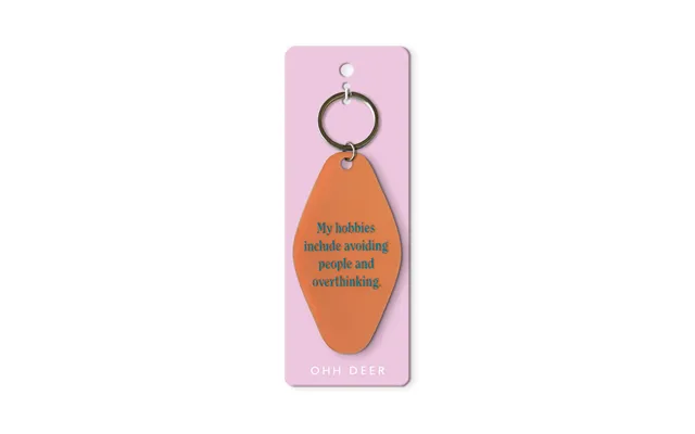 My Hobbies Keyring