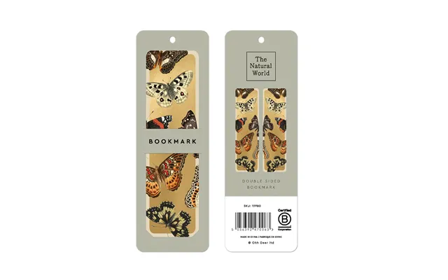 Natural World Butterfly Premium Bookmark