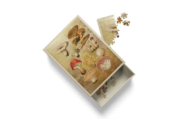 Natural World Fungi Mini Jigsaw Puzzle