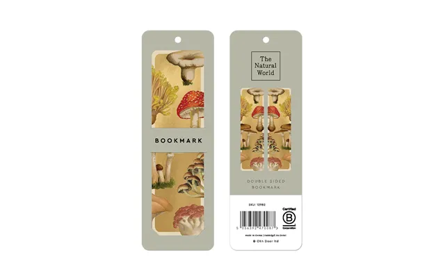 Natural World Fungi Premium Bookmark