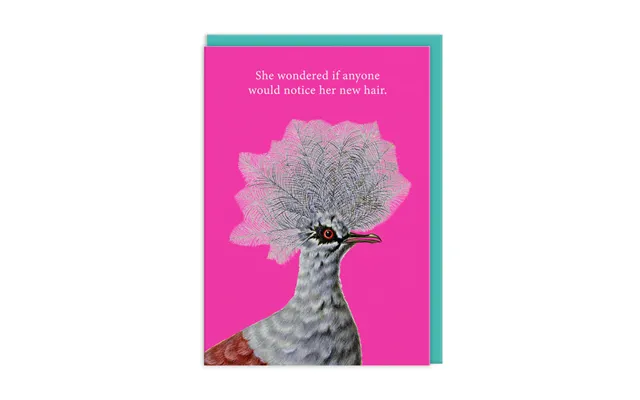 New Hair Greeting Card