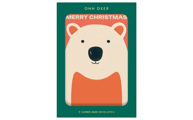 Pack Of 9 Christmas Cards - Christmas Characters