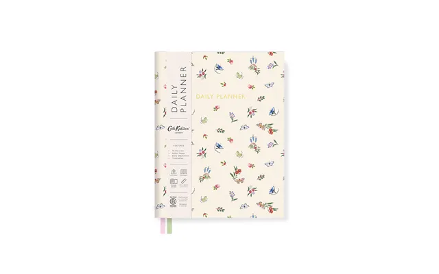 Pink Butterfly B6 Fabric Daily Planner
