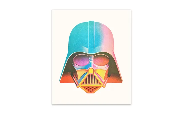 Retro Galactic Empire Lord Riso Print 12x10