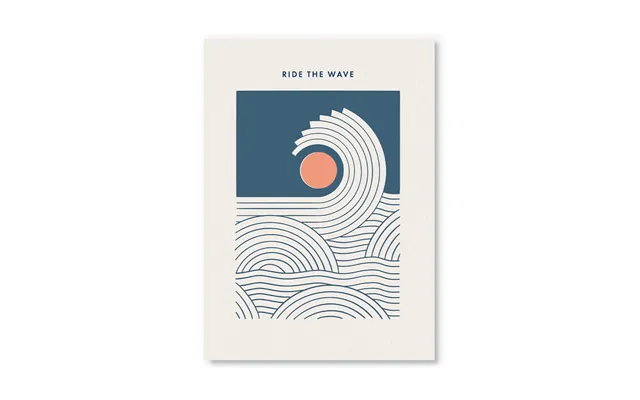 Ride That Wave Postcard