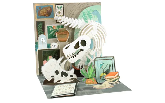 Science Museum Treasures Pop-up Greeting Card
