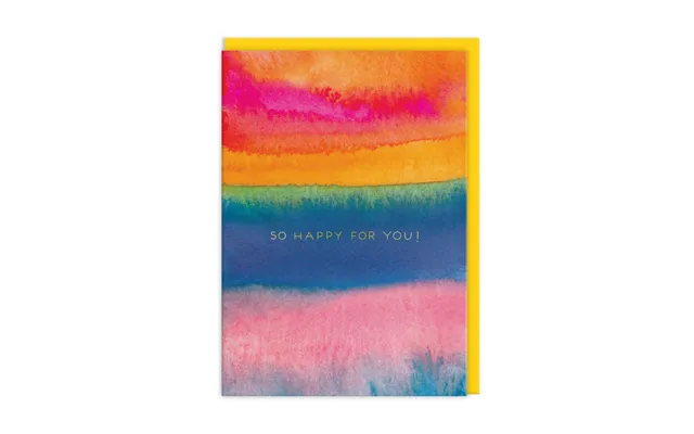 So Happy For You Greeting Card