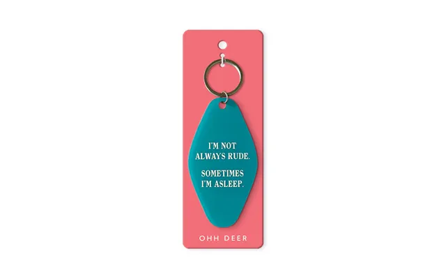 Sometimes I'm Asleep Keyring product image