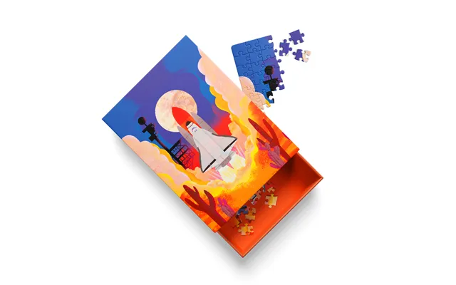 Space Shuttle Mini Jigsaw Puzzle