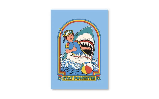 Stay Positive Postcard